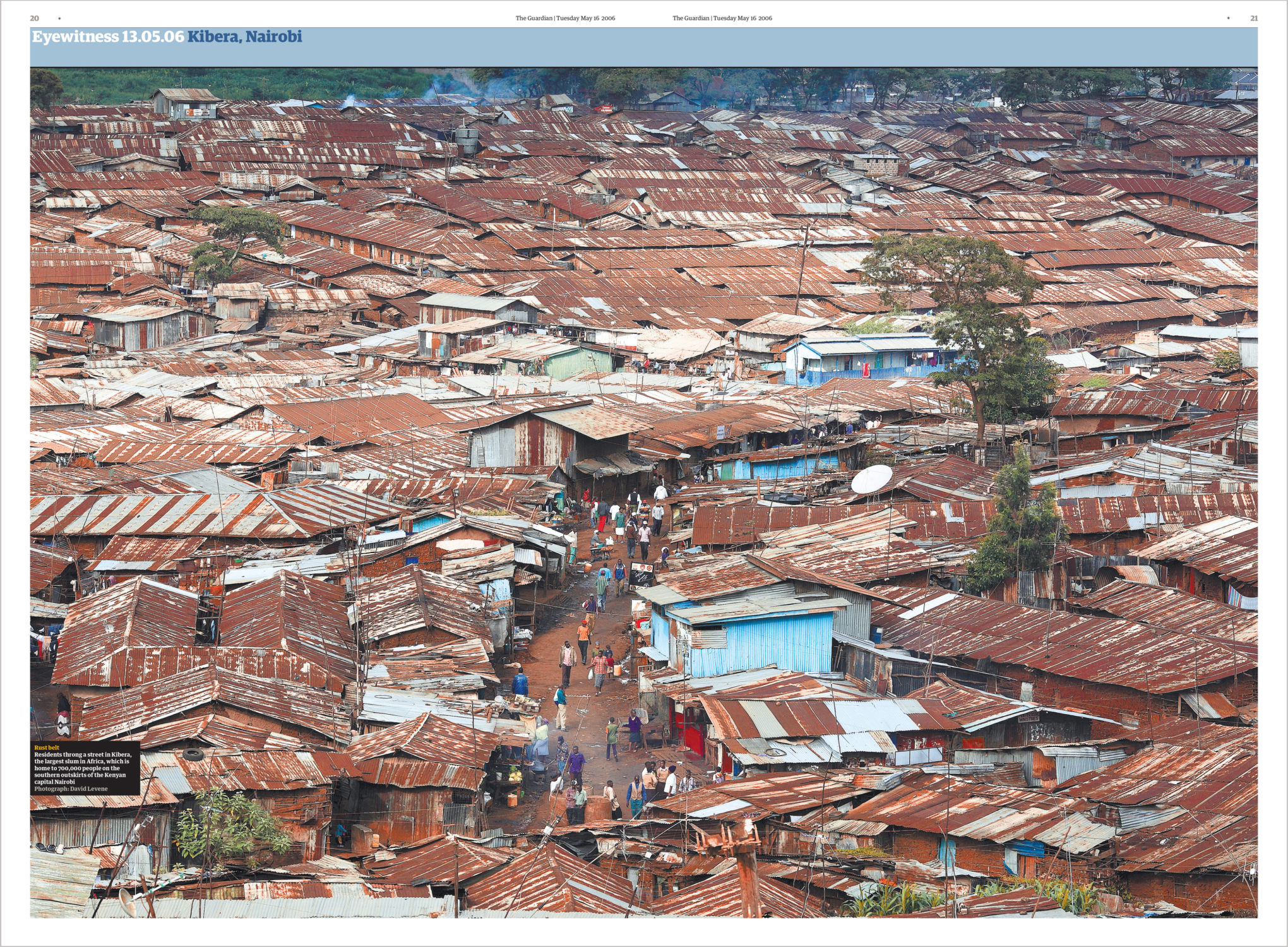 Kibera Slums, Nairobi, David Levene Photography