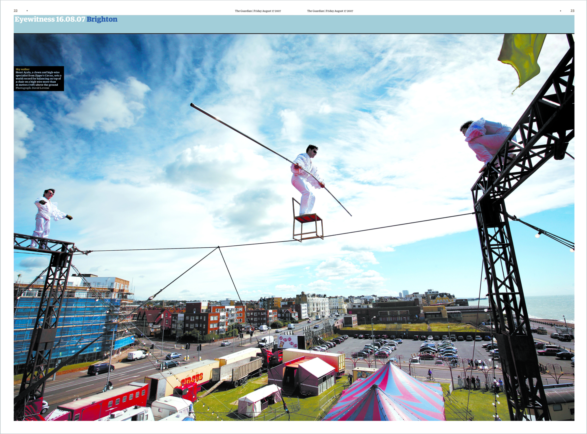 Zippo's Circus, Brighton, David Levene Photography