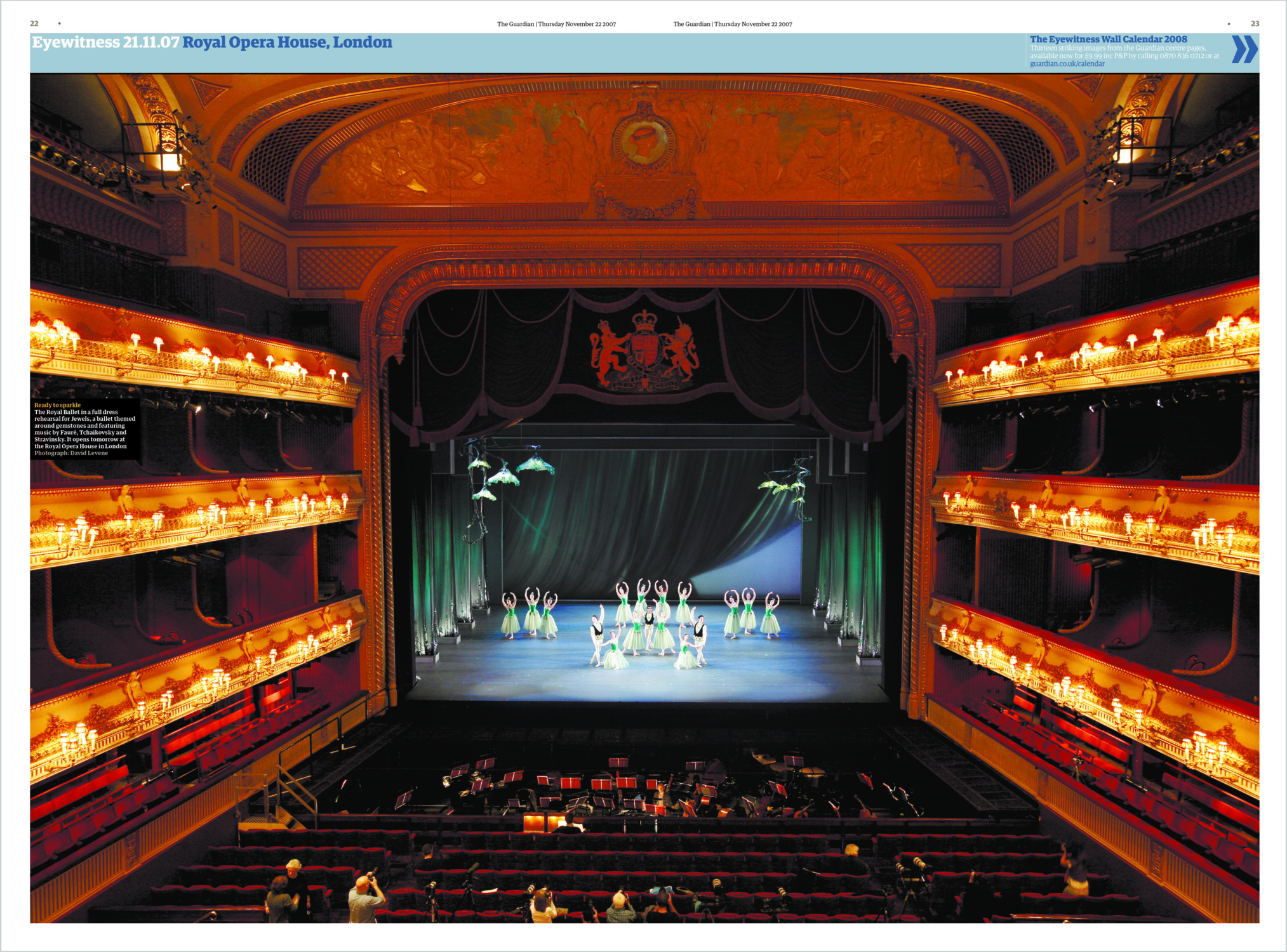 Royal Opera House, London, David Levene Photography