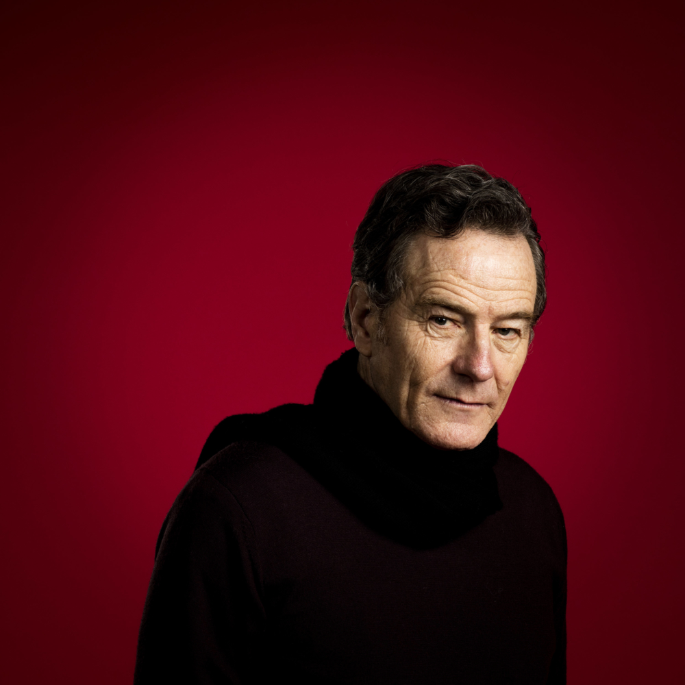 American actor Bryan Cranston, 2018. Photograph by David Levene 2018.