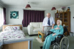 Eric Lancaster and his wife Sheila who has Alzheimer's. LONG READ, Waterbeach, London. Photograph by David Levene 28 August 2015