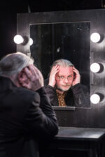 Jon Fosse is a Norwegian playwright, novelist, and poet, celebrated for his minimalist and lyrical style. His work often explores themes of existence, human relationships, and the passage of time, blending silence and repetition to create profound emotional resonance. Fosse’s plays have been staged internationally and have earned him critical acclaim, including the Nobel Prize in Literature, solidifying his reputation as one of the leading voices in contemporary European literature. Photographed in the backstage. Oslo. Photograph by David Levene 27 February 2014.