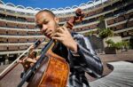 Sheku Kanneh-Mason. British cellist who rose to prominence after winning BBC Young Musician, known for his expressive performances and role in bringing classical music to wider audiences. Photographed at the Barbican. London. Photograph by David Levene 21 April 2025