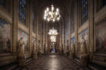 St Stephen's Hall. Houses of Parliament. Palace of Westminster. London. Photograph by David Levene 6 November 2017