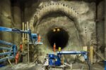 Tunnelling and foundation works for the new Crossrail line into Bond Street. Crossrail. London. Photograph by David Levene 27 February 2013