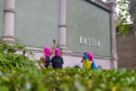 Pussy Riot. Russia protest. Russia Pavilion. 61st International Art Exhibition, Biennale di Venezia, In Minor Keys. Venice, Italy. Photograph by David Levene 6/5/26