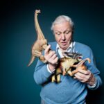 On 24/1/16 on BBC1 Sir David will tell the story of the fossil discovery and reconstruction in Argentina of the largest known dinosaur, a new species of titanosaur. London. Photograph by David Levene 24 January 2016