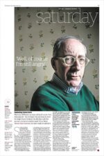 Malcolm Rifkind, British Conservative politician who served as Foreign Secretary under John Major, photographed for The Guardian Saturday Journal, London. Photograph by David Levene, 4 April 2015