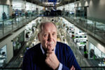 Dr John W McCauley, Director of the WHO Collaborating Centre for Reference and Research on Influenza at the Francis Crick Institute, photographed in the institute's open-plan research facility, London. Photograph by David Levene, 21 January 2022