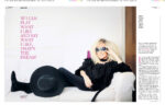 Annie Nightingale, BBC Radio 1 DJ and broadcaster who championed new music across six decades, photographed at her home in west London for The Observer New Review. Photograph by David Levene, 30 August 2020